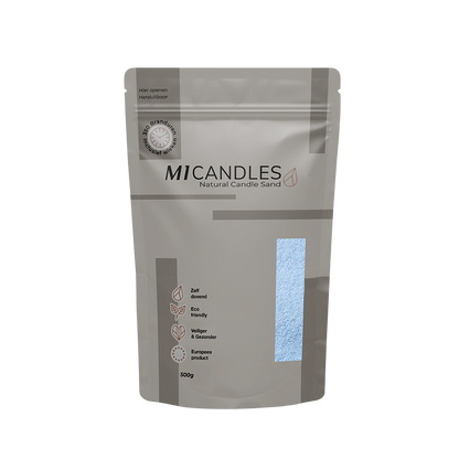 M1 Candles kaarsenzand – in hersluitbare verpakking met transparant venster