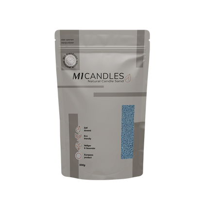 M1 Candles kaarsenzand – in hersluitbare verpakking met transparant venster