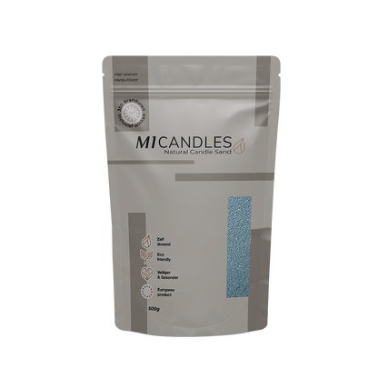 M1 Candles kaarsenzand – in hersluitbare verpakking met transparant venster