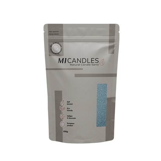 M1 Candles kaarsenzand – in hersluitbare verpakking met transparant venster