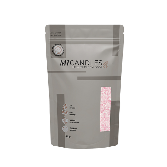 M1 Candles kaarsenzand – in hersluitbare verpakking met transparant venster