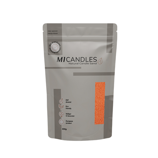 M1 Candles kaarsenzand – in hersluitbare verpakking met transparant venster
