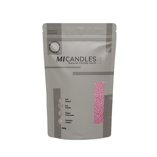 M1 Candles kaarsenzand – in hersluitbare verpakking met transparant venster