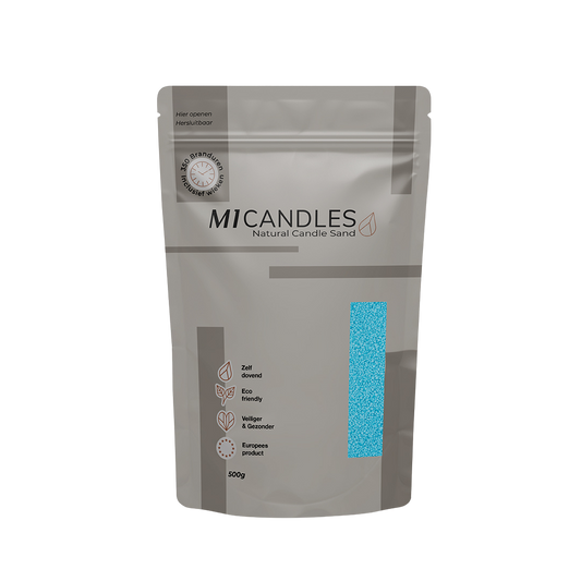M1 Candles kaarsenzand – in hersluitbare verpakking met transparant venster