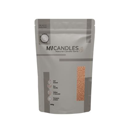 M1 Candles kaarsenzand – in hersluitbare verpakking met transparant venster