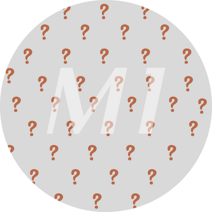 Kleurstaal van Zero Waste kaarsenzand met fijne waxparels en subtiel M1-logo op de achtergrond